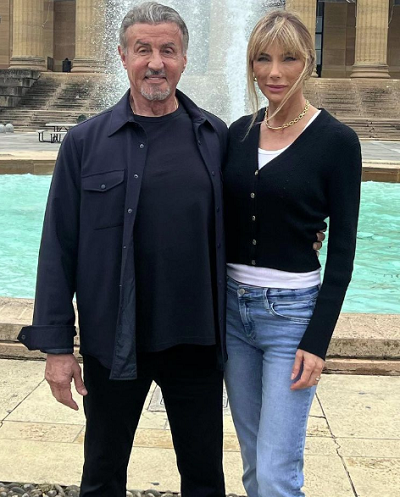 Сильвестр Сталлоне и Дженнифер Флавин