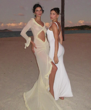 Кендалл Дженнер, Хейли Бибер