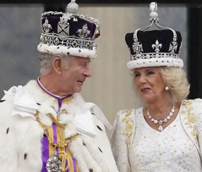 Король Карл III, королева Камилла