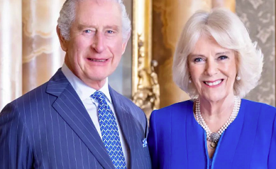 Король Карл, королева Камилла