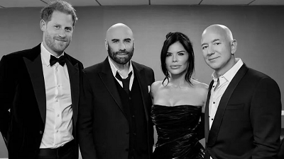 Принц Гарри, Джон Траволта