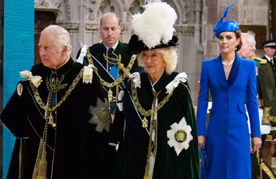 Кейт миддлтон, принц Уильям, королева Камилла, король Карл