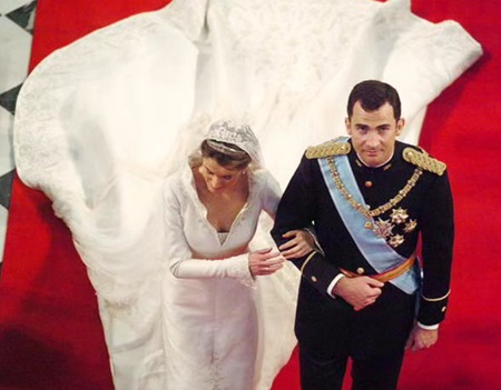 королева Летиция, король Испании Филипп VI 