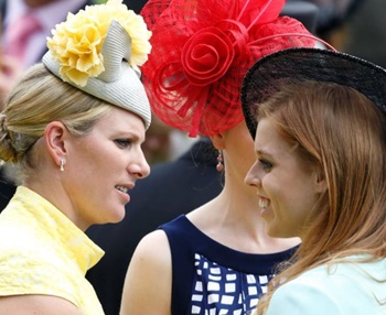 Принцесса Беатрис, Зара Тиндалл, Майк Тиндалл