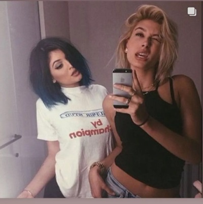 Хейли Бибер, Кайли Дженнер