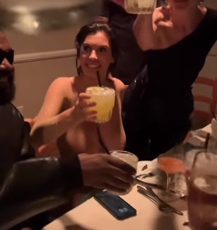 Бьянка Цензори, Канье Уэст