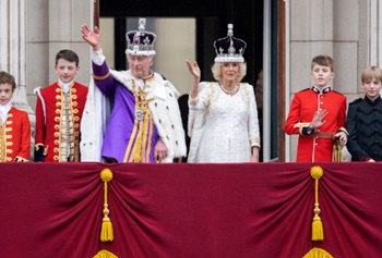 Король Карл, королева Камилла