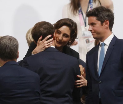 Эммануэль Макрон, Амели Удеа-Кастера