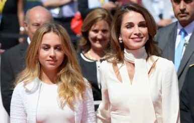 Королева Рания, король Абдалла II