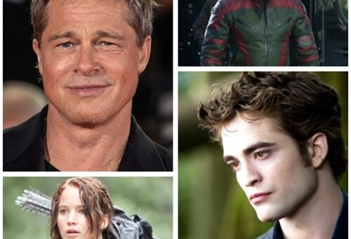 Брэд Питт, Дуэйн "Скала" Джонсон, Дженнифер Лоуренс, Роберт Паттинсон