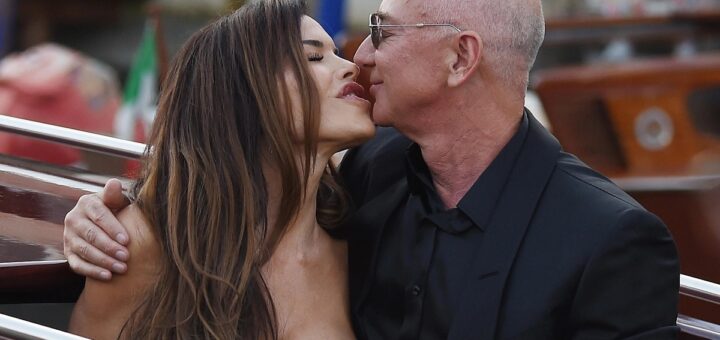 Лорен Санчес и Джефф Безос