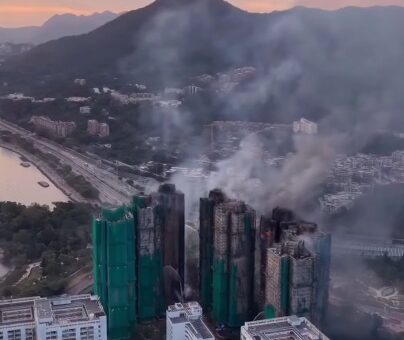 пожар, пожар в Гонконге