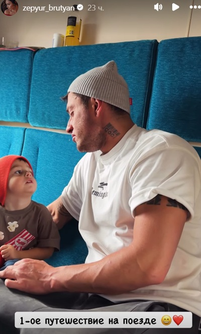 Павел Прилучный, сын