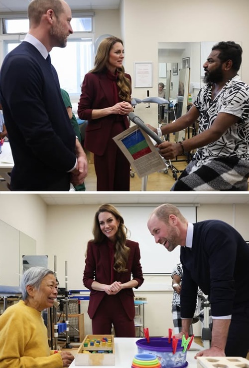 Кейт Миддлтон, принц Уильям, больница