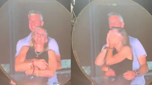 Coldplay, скандал, Kiss Cam